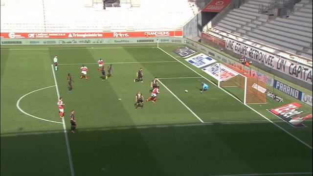 Goal Boulaye DIA (60' - STADE DE REIMS) STADE DE REIMS - STADE RENNAIS FC (2-2) 20/21 смотреть онлайн