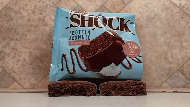 Taste-Test- Fitness Shock Protein Brownie 🍫🥥 Coconut Pie 🥥🍫 смотреть онлайн