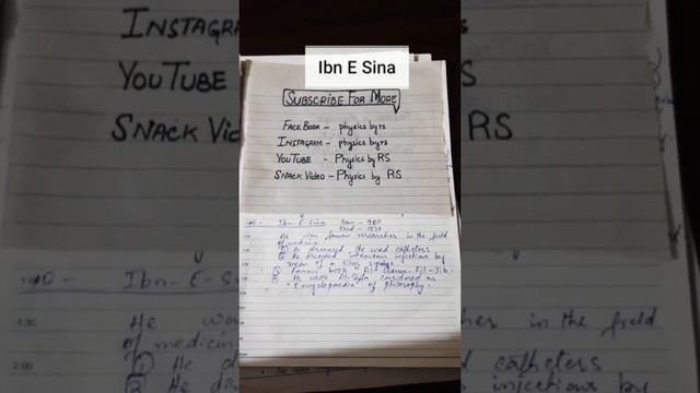 Ibn E Sina l Golden age of Islam l Muslim Scientists l PhysicsbyRS смотреть онлайн