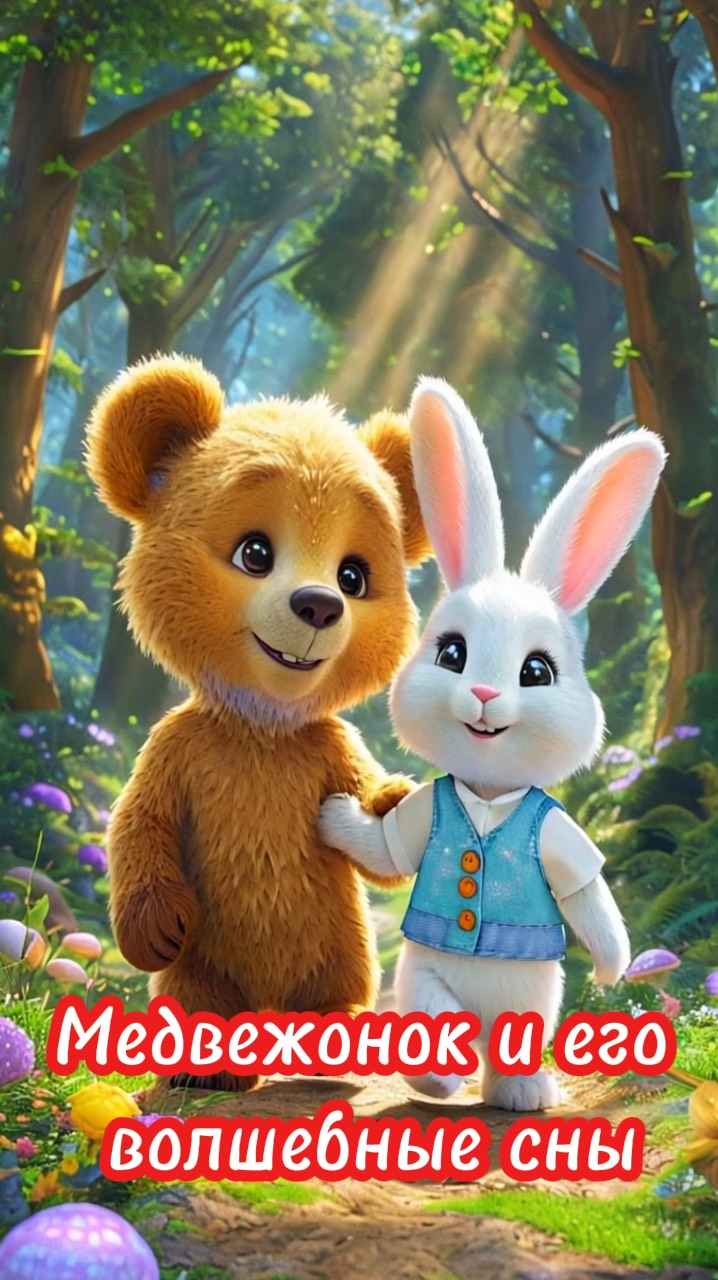 Медвежонок и его волшебные сны |Детские приключения |сказки |Сказки на ночь для малышей |аудиосказки смотреть онлайн