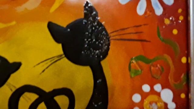31cG Картина из стекла. Кот коты смотреть онлайн