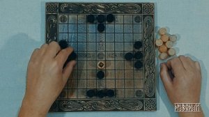 игра ХНЕФАТАФЛ шахматы ВИКИНГОВ