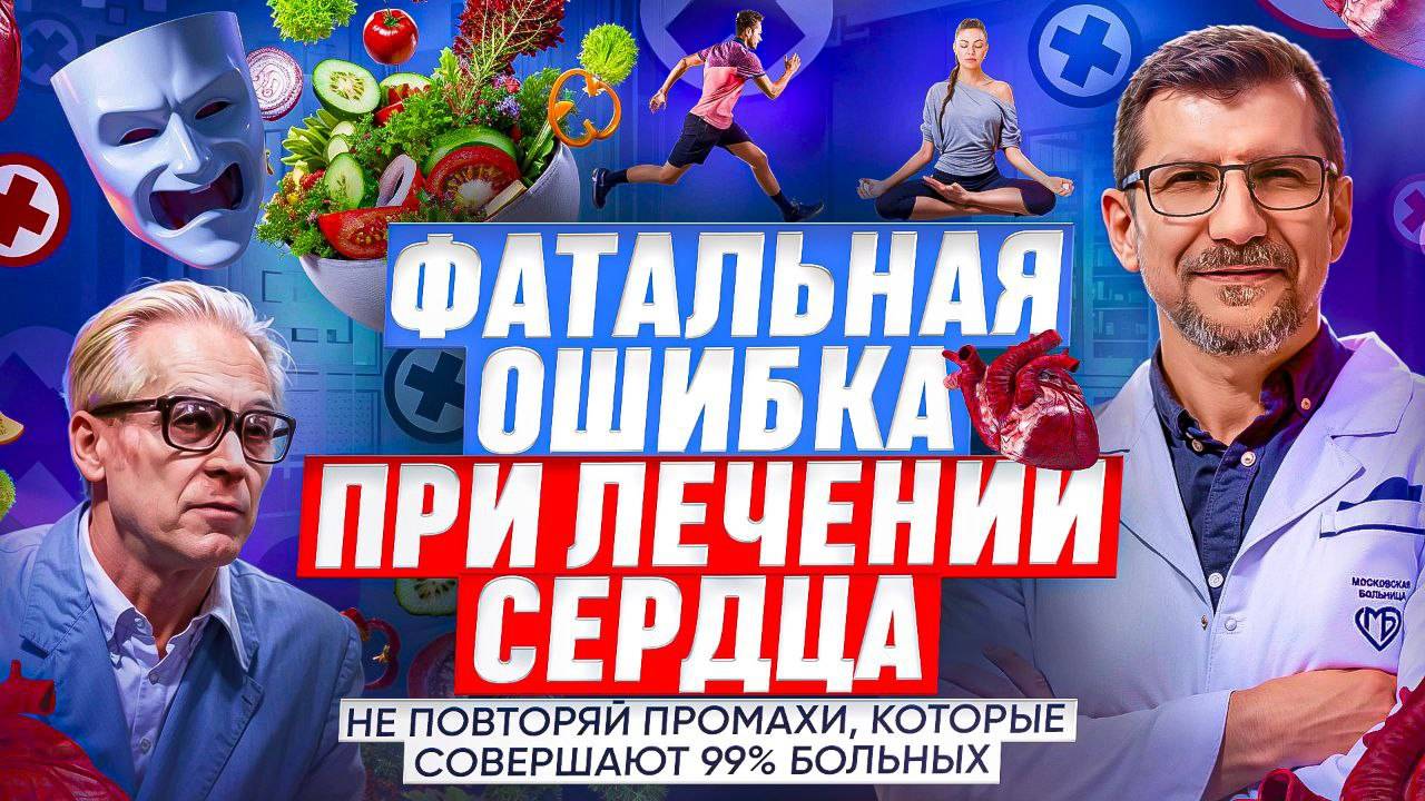 Лечите больное сердце правильно. Не повторяйте ошибок 99% людей смотреть онлайн