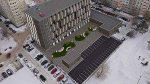 Обзор многофункционального здания на ул. Гагарина в г. Уфа