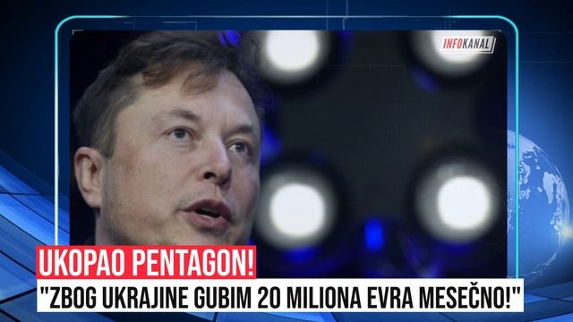 MASK UKOPAO PENTAGON! Zbog Ukrajine gubim 20 miliona evra mesečno! смотреть онлайн