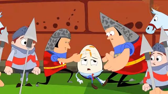 Humpty Dumpty Sat On A Wall Nursery Rhyme with Lyrics смотреть онлайн