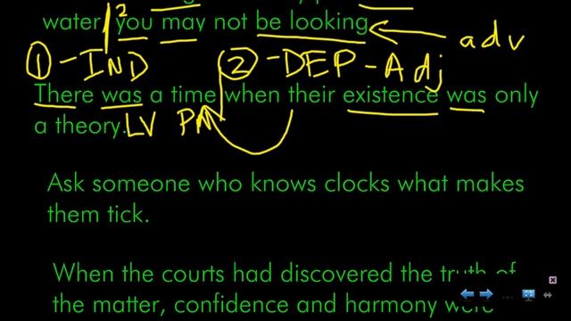 Identifying Clauses: Exercises, part 1 смотреть онлайн