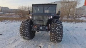 Вездеход Тундра Восток PRO в нестандартном исполнении !!!