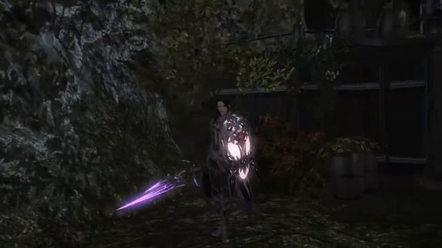 FFXIV - New Paladin Outfit Glowing in Gridanian Night! смотреть онлайн