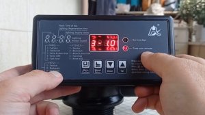 Настройка клапана Runxin F67Q1 на обезжелезивание