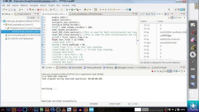 46 - Interrupt stacking for NonFloating point mode смотреть онлайн