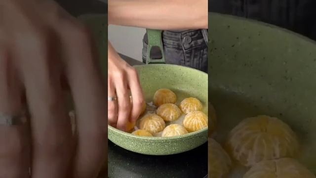 Заливной пирог с мандаринами 🍊СКОВОРОДОЧКА 🥘 смотреть онлайн