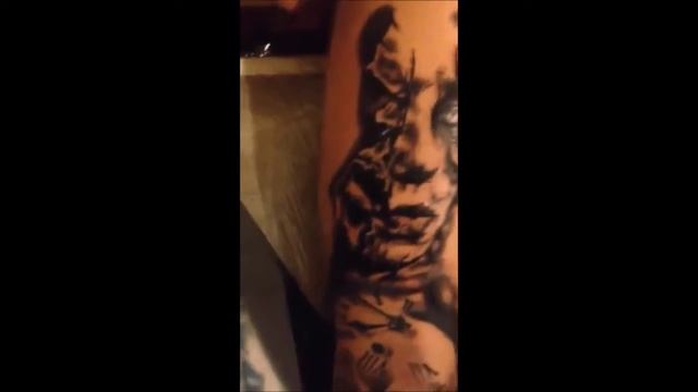 tattoo skull and face смотреть онлайн