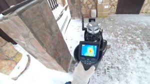 Прогреется ли лодочный мотор Тохатсу 9.8 в мороз, смотрим тепловизором