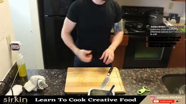 Watermelon Tomato Gazpacho & Pesto Chicken Pasta | Cooking Lesson Live Stream смотреть онлайн