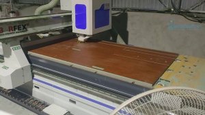 Обработка и присадка ВСЕХ деталей с ДВУХ СТОРОН(!) на нестинговом станке