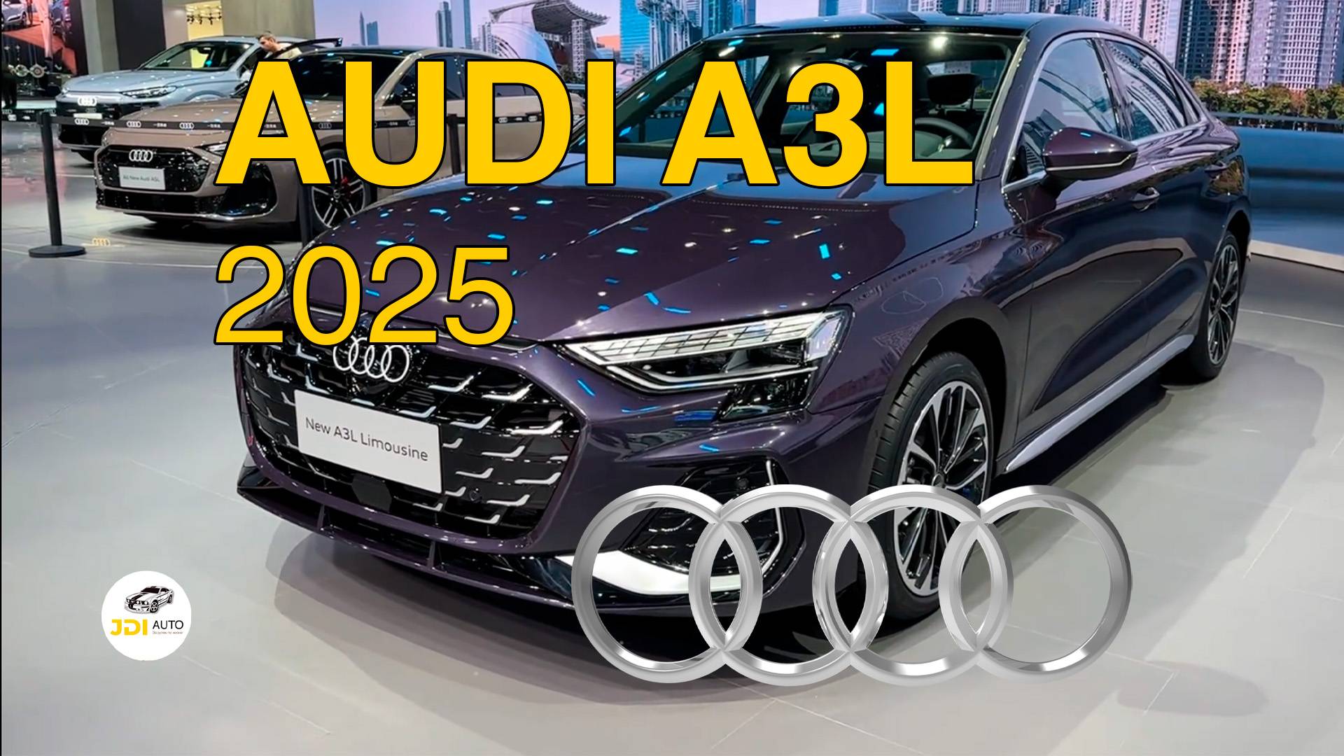 Новая Audi A3L 2025г. Видео обзор. смотреть онлайн