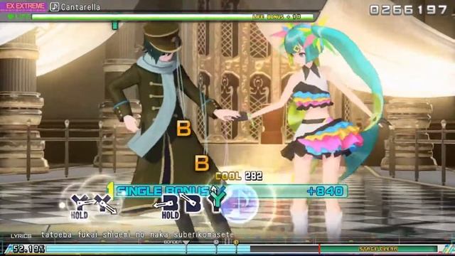 [Project Diva: Mega Mix] Cantarella (Extra Extreme Perfect) смотреть онлайн