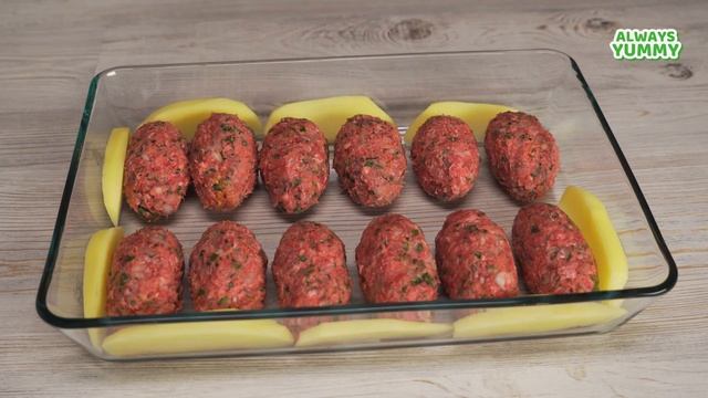 Izmir Köfte – Baked Turkish MEATBALLS & VEGETABLES in TOMATO SAUCE. Recipe by Always Yummy! смотреть онлайн