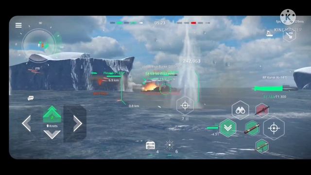 [ Modern Warship ] [ RF KURSK (K-141) ] [RUSSIAN NUCLEAR SUBMARINE TEST ] - Online Gameplay смотреть онлайн
