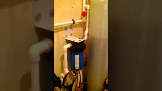 Оборудование для очистки воды в коттедже. Умягчитель. Железо 2 мг/л. смотреть онлайн
