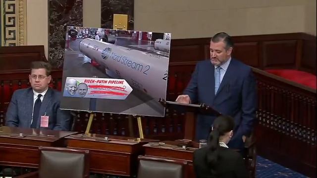 Ted Cruz continues relentless attack on Biden over Nord Stream 2 pipeline смотреть онлайн