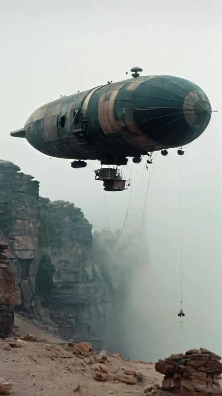 Дирижабль на нижнем уровне астрала. смотреть онлайн