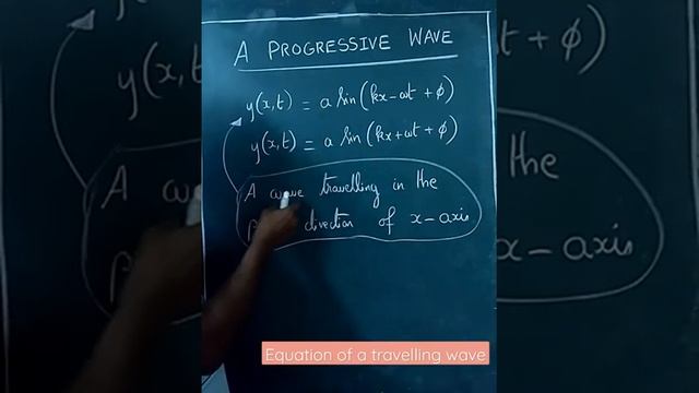 Equation of a travelling wave смотреть онлайн