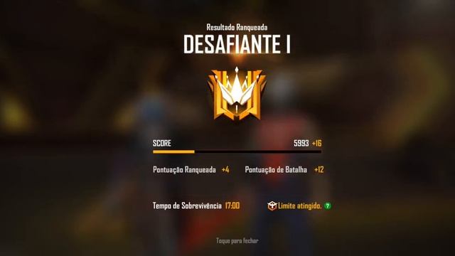 Primeira Vez Pegando Desafiante Na Rankeada Tempo 25 E Agora Alcançando Patente Elite 😍