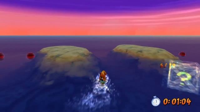 Crash Bandicoot Warped "Hot Coco" (0.01:68) World record смотреть онлайн