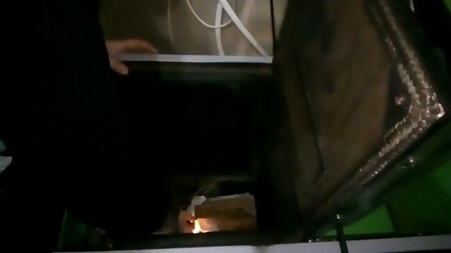 Замена твердотопливного котла Очаг на котел шахтного типа Wattek смотреть онлайн