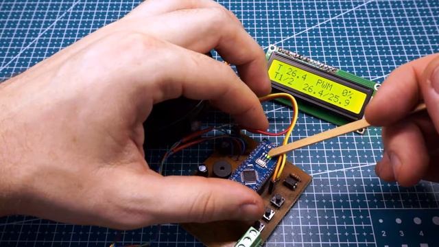 ШИМ регулятор для охлаждения ДВС на ARDUINO. ч.2 смотреть онлайн