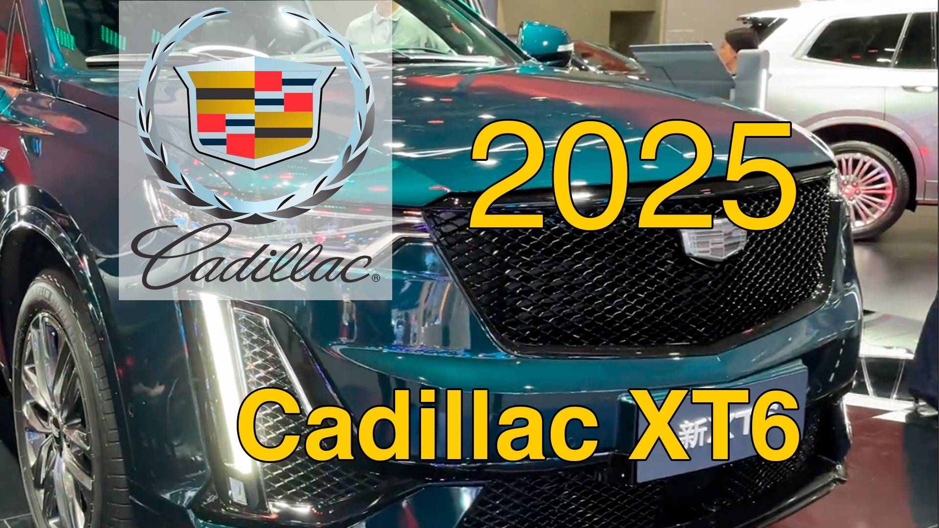 Новый Cadillac XT6 Platinum 2025г. Видео обзор. смотреть онлайн