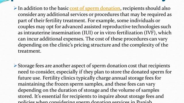 Sperm Donor Cost In Punjab смотреть онлайн
