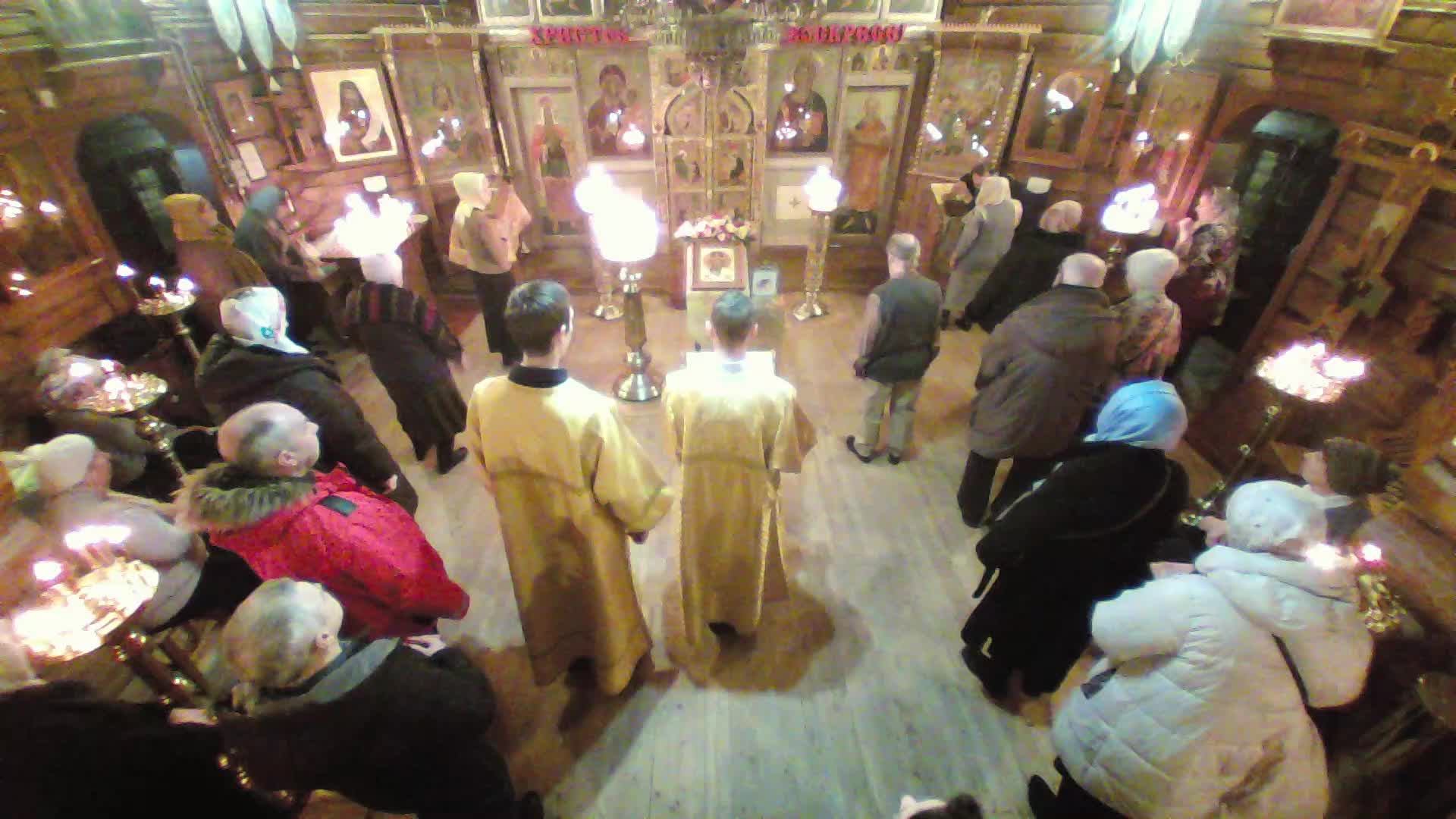 Святителя Никола́я, архиепископа Мир Лики́йских, чудотворца. Всенощное бдение. смотреть онлайн