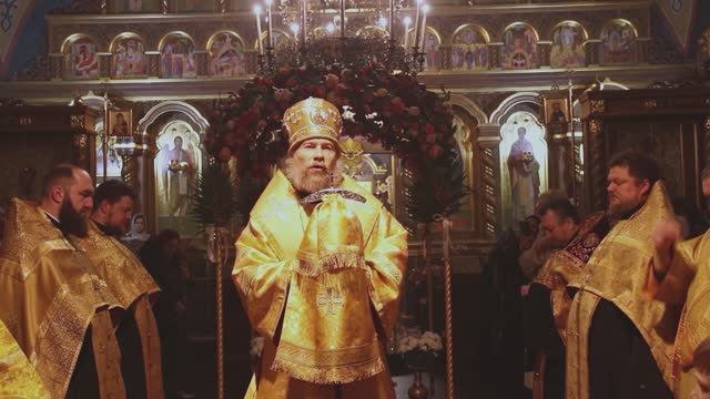 Проповедь митрополита Леонтия в Никольском храме смотреть онлайн