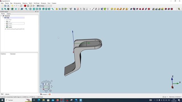 FreeCAD Часть 59. Пример создания модели смотреть онлайн
