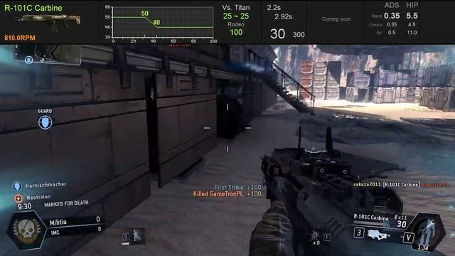 R-101 CARBINE - THE ALLROUNDER (TITANFALL WEAPON GUIDE - POST PATCH) смотреть онлайн