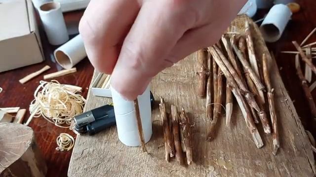 Изготовление самодельного розжига огня выживание смотреть онлайн