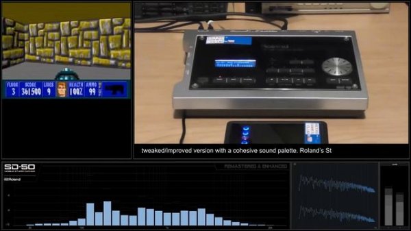 [PC Soundtrack - Roland SD-50] Wolfenstein 3D - Track 18 The Ultimate Cha... [Remastered & Enhanced