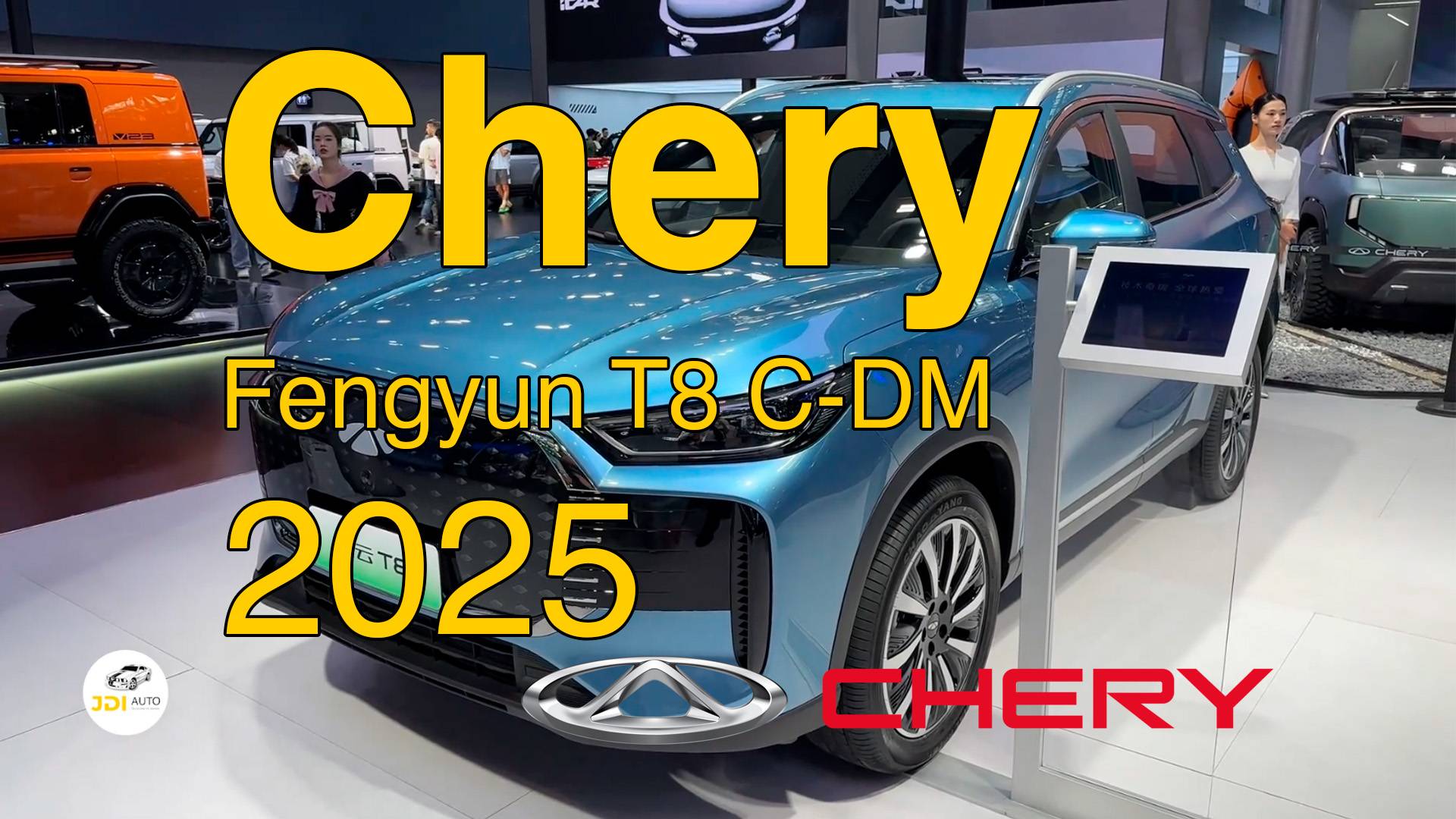 Новый Chery Fengyun T8 C-DM 2025г. Видео обзор. смотреть онлайн