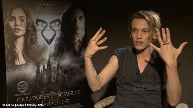 Jamie Campbell "Film has been intense but it was great fun" смотреть онлайн