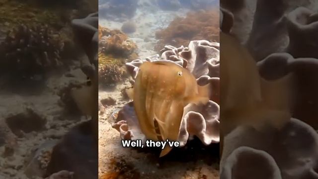 Masters of Disguise: Cuttlefish! 🐙🎭 #wildlife #nature #ocean #animalfacts #animallover #cuttlefish смотреть онлайн