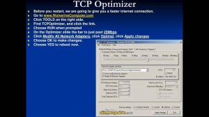 Оптимизация и ускорение интернета компьютера. Уменьшение пинга. TCP Optimizer.