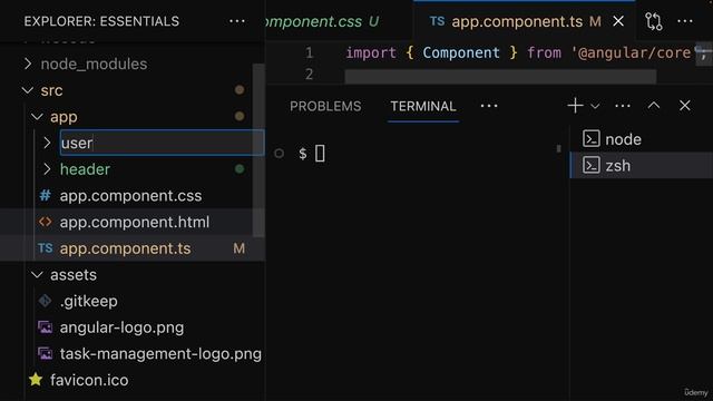 17. Managing & Creating Components with the Angular CLI смотреть онлайн