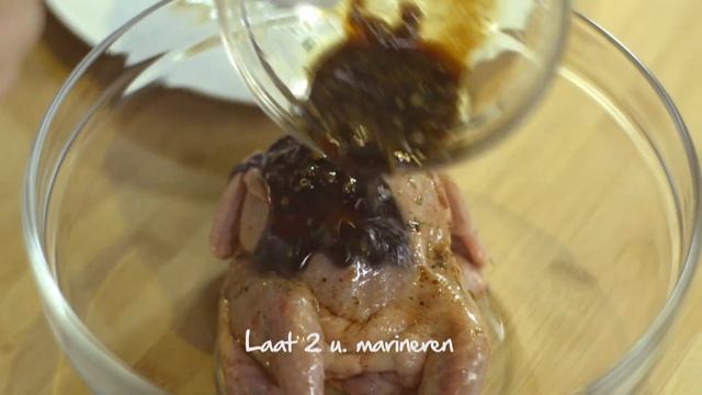 Geroosterde kwartel met hummus en granaatappel смотреть онлайн