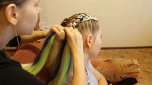 2 косы с канекалоном | Афрокосы by Sokolova Luda