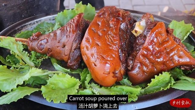Braised Sheep Legs, The Perfect Tonic Dish In Winter! | Uncle Rural Gourmet