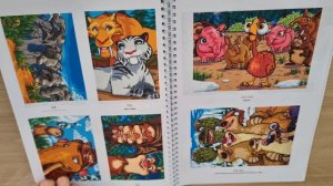 Раскраска по номерам hachette disney ледниковый период