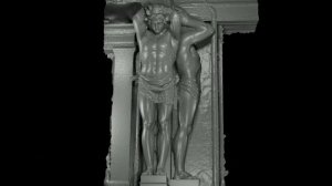 3D-скан статуй Атлантов в СПб - Отливка? или Каменотесы?